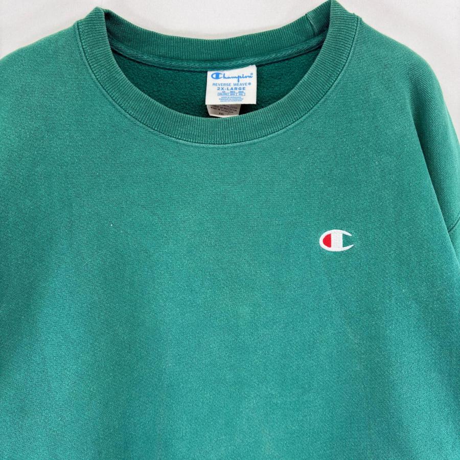 Champion（チャンピオン） 古着 スウェット ロゴ 刺繍 リバース