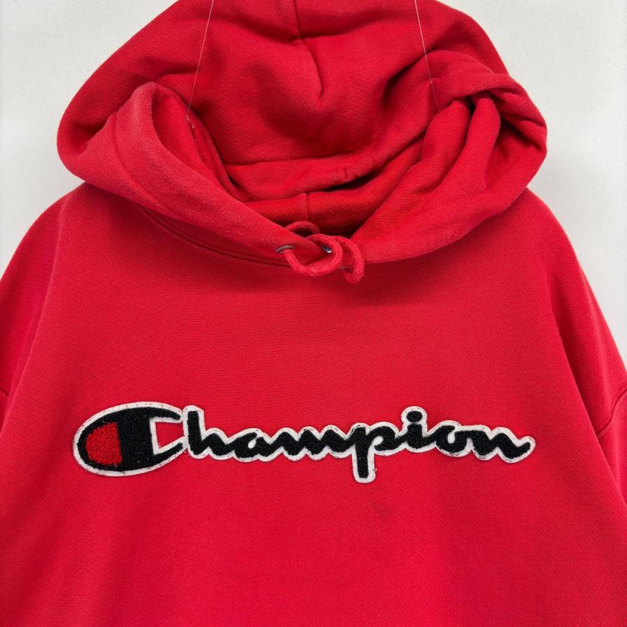 Champion（チャンピオン） 古着 パーカー プルオーバー 刺繍 リバース