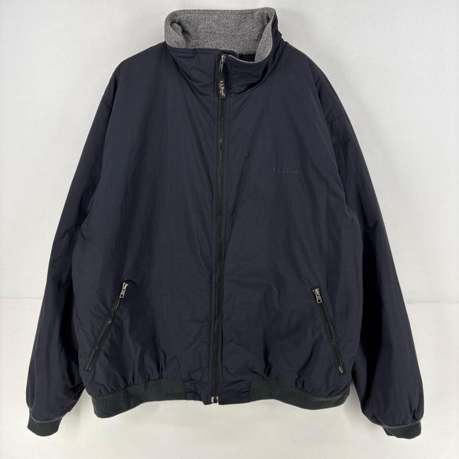 L.L.Bean（エルエルビーン） 古着 ナイロンジャケット フルジップ ロゴ