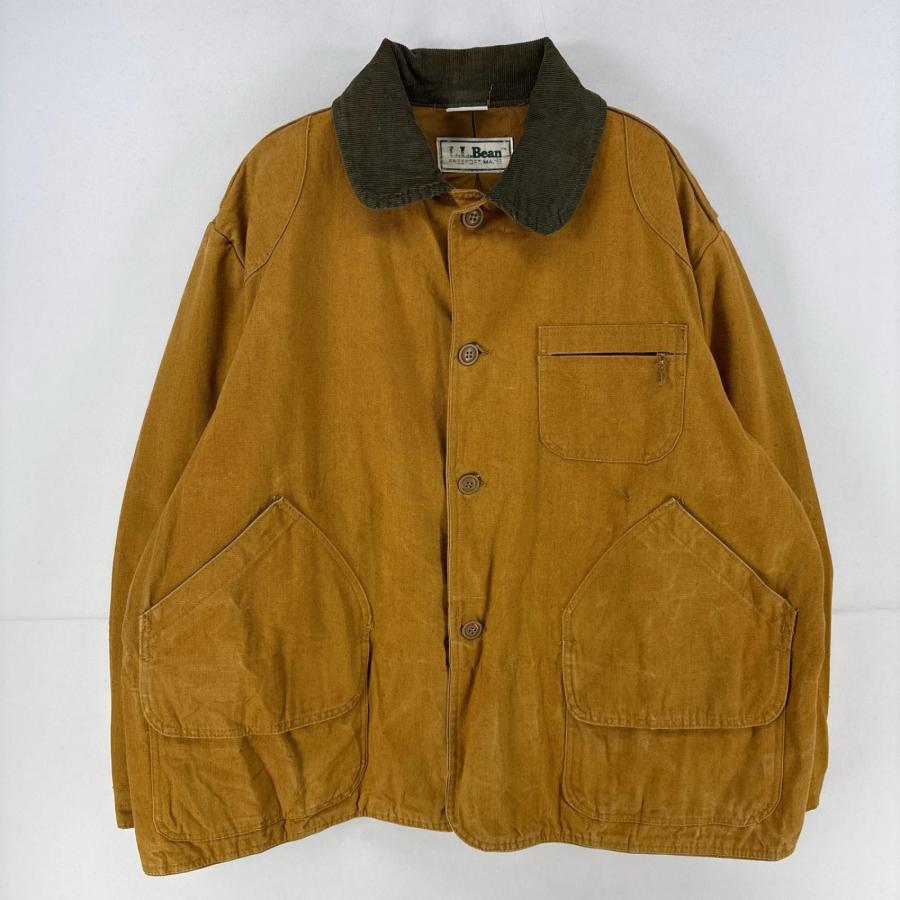L.L.Bean（エルエルビーン） 古着 80's/80年代 ダック ジャケット 胸