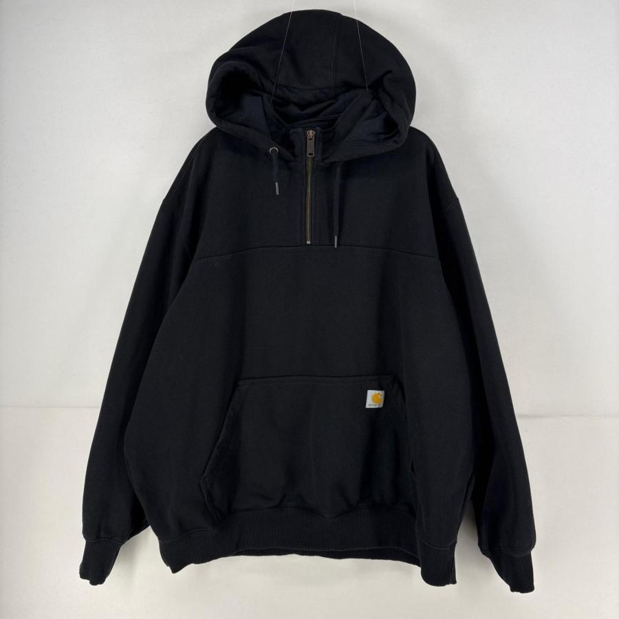 Carhartt（カーハート） 古着 パーカー ワンポイント 裏起毛 ロゴ