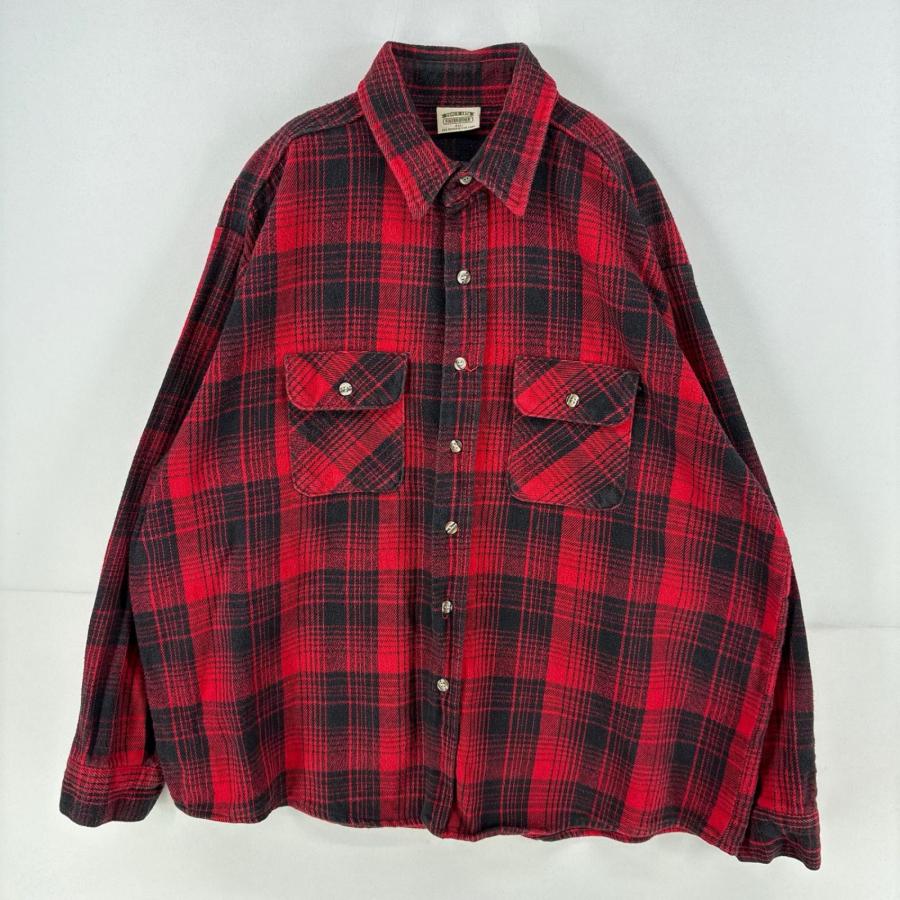 古着 90's/90年代 ファイブブラザー FIVE BROTHER 長袖シャツ 胸
