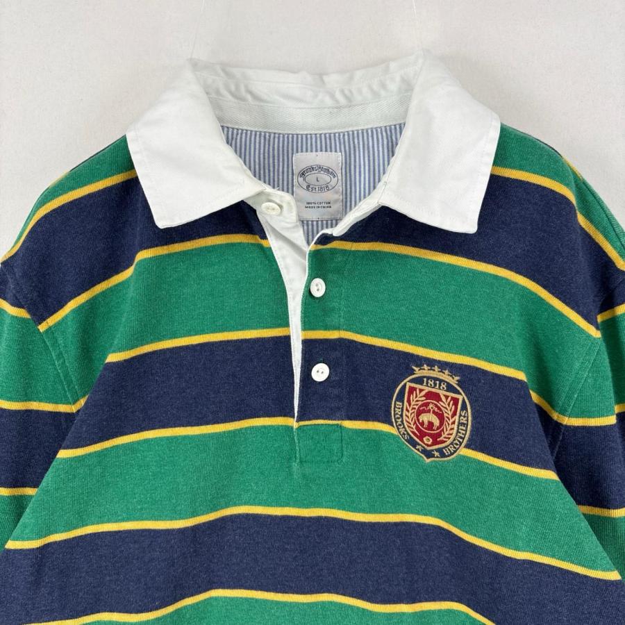 BROOKS BROTHERS（ブルックスブラザーズ） 古着 長袖シャツ ロゴ 刺繍