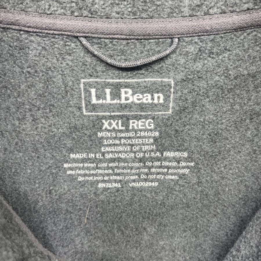 L.L.Bean（エルエルビーン） 古着 ベスト フリース フルジップ ワン 