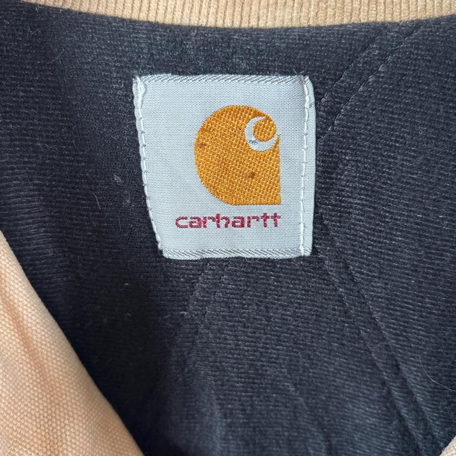 Carhartt（カーハート） USA古着 ダック カバーオール 襟コーデュロイ