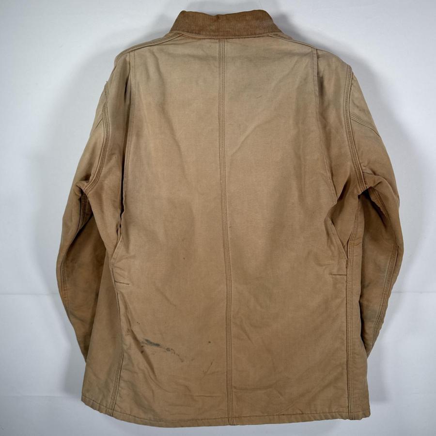 Carhartt ベージュ カバーオール　USA製　UFCW Carhartt（カーハート） USA古着 90's/90年代 ダック カバーオール
