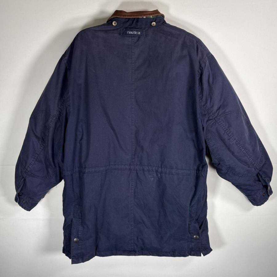 USA古着 90's/90年代 ノーティカ NAUTICA ダウンジャケット ミリタリー