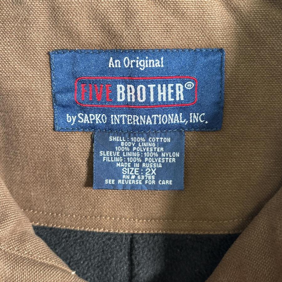 USA古着 ファイブブラザー FIVE BROTHER カバーオール ダック