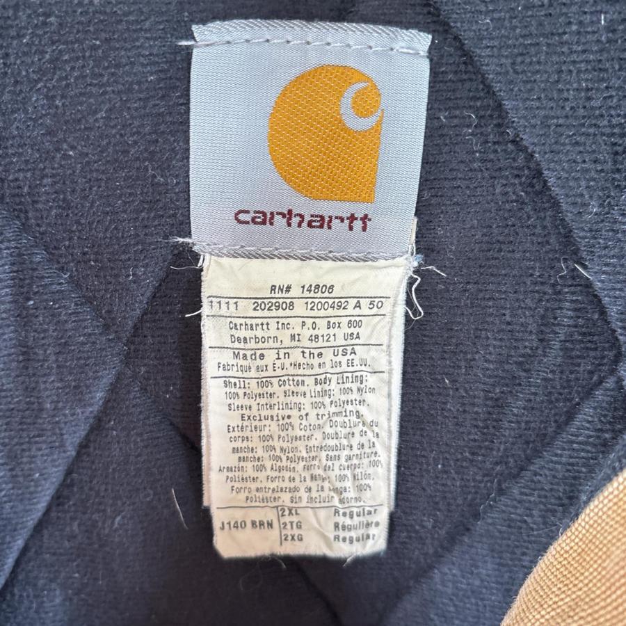 Carhartt（カーハート） 古着 Carhartt USA製 ダック アクティブ