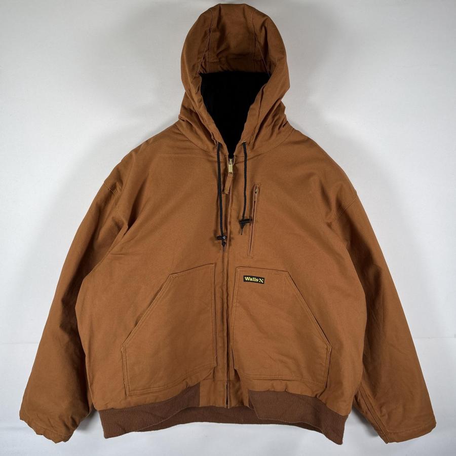 古着 ウォールズ Walls ワークジャケット ダック地 アクティブパーカー