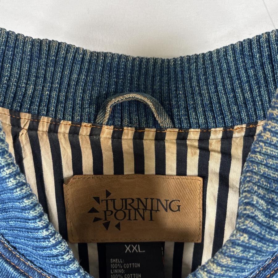 古着 ターニングポイント TURNINGPOINT スタジャン デニム アワード