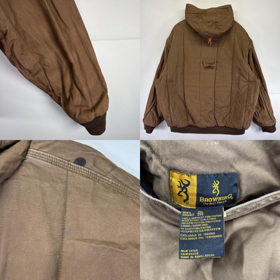 古着 BROWNING ワークジャケット リアルツリーカモフラ ダック