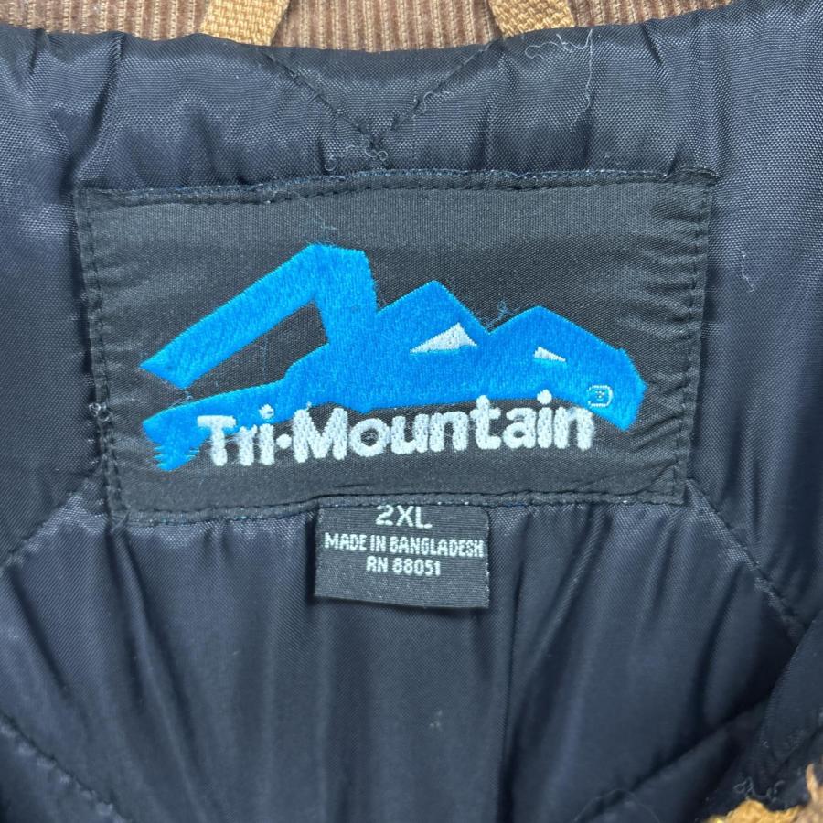 古着 Tri Mountain ワークジャケット ダック フルジップ 大きいサイズ