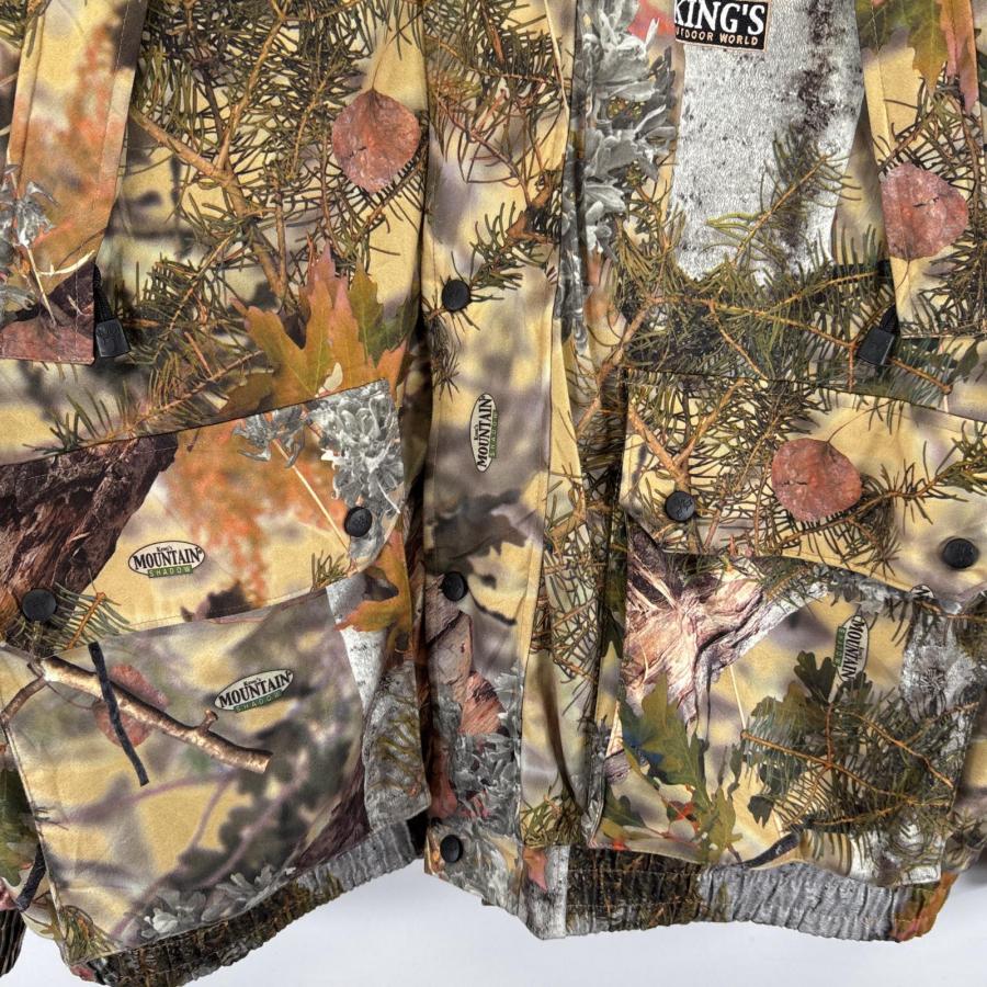 古着 キングス KING`S ワークジャケット リアルツリーカモフラ