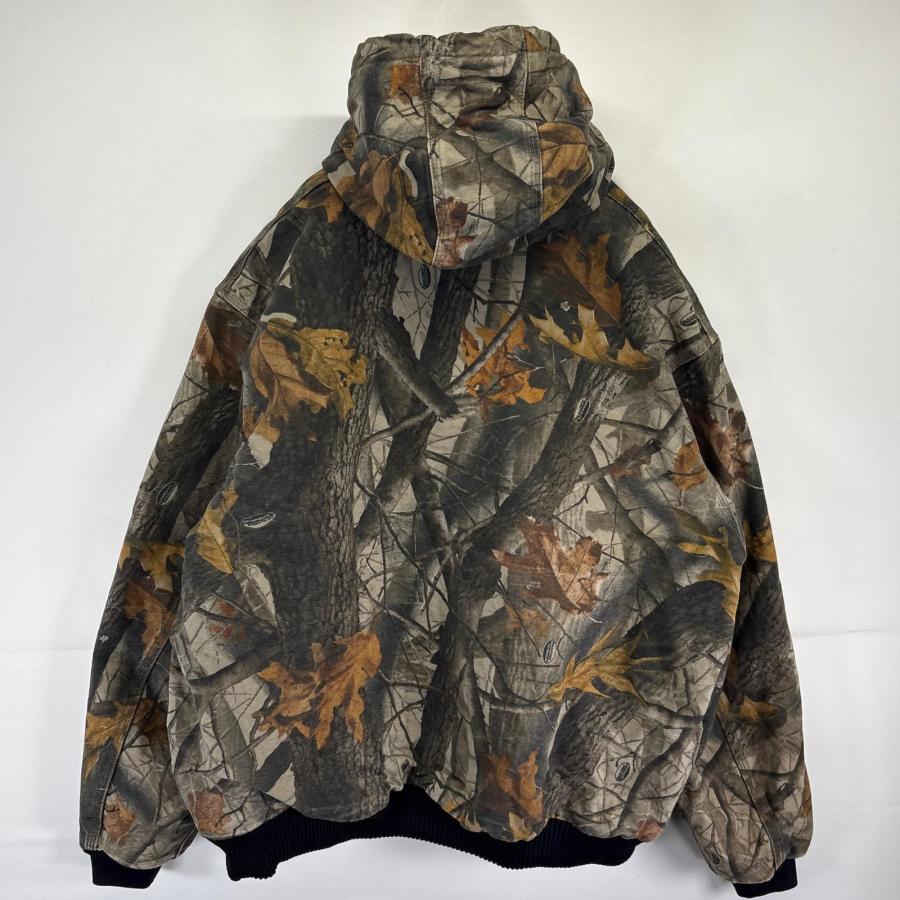 超希少Carhartt リアルツリーアクティブパーカー 右『XL位』Carhartt カーハート リアルツリーカモ ダックジャケット
