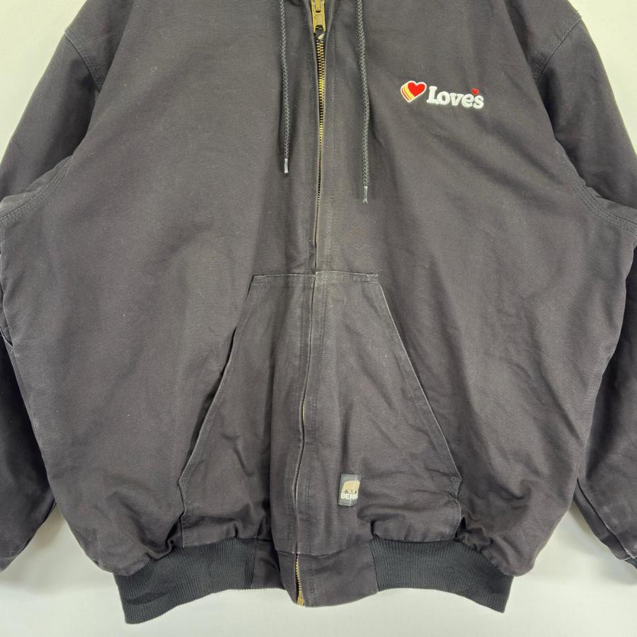 古着 BERNE ワークジャケット 大きいサイズ アクティブジャケット