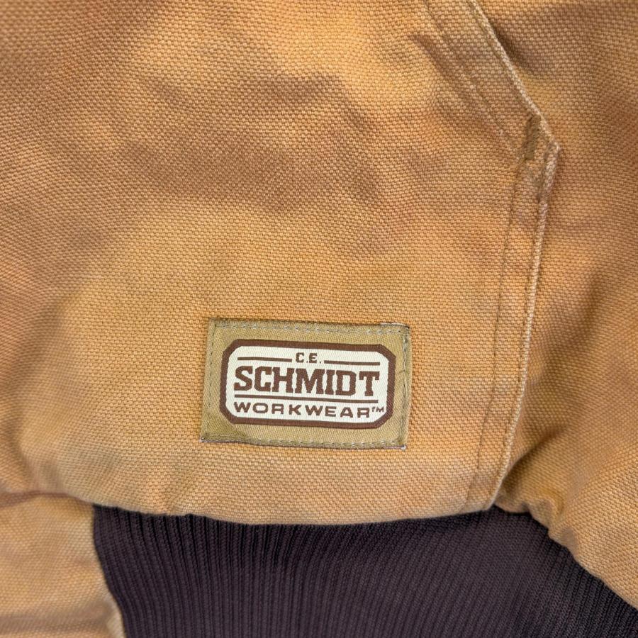 古着 SCHMIDT ワークジャケット 大きいサイズ ダック地 アクティブ