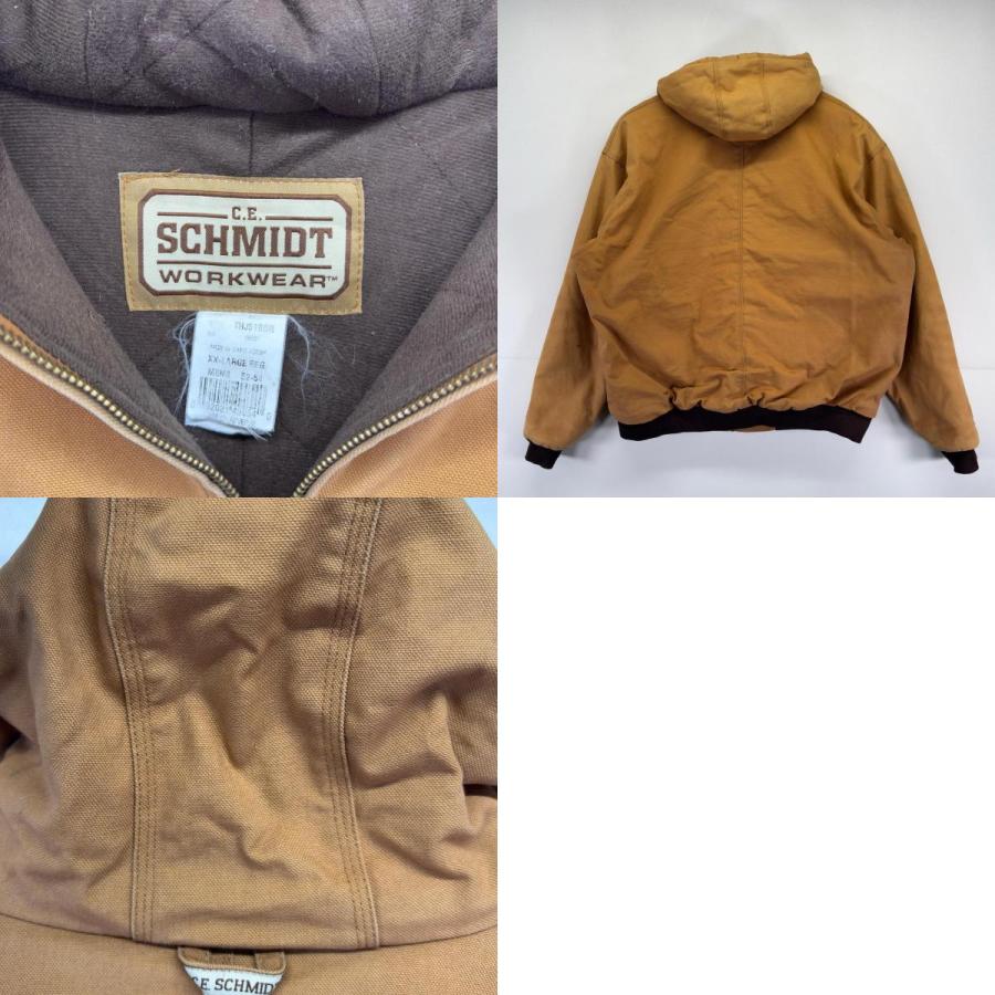 古着 SCHMIDT ワークジャケット 大きいサイズ ダック地 アクティブ