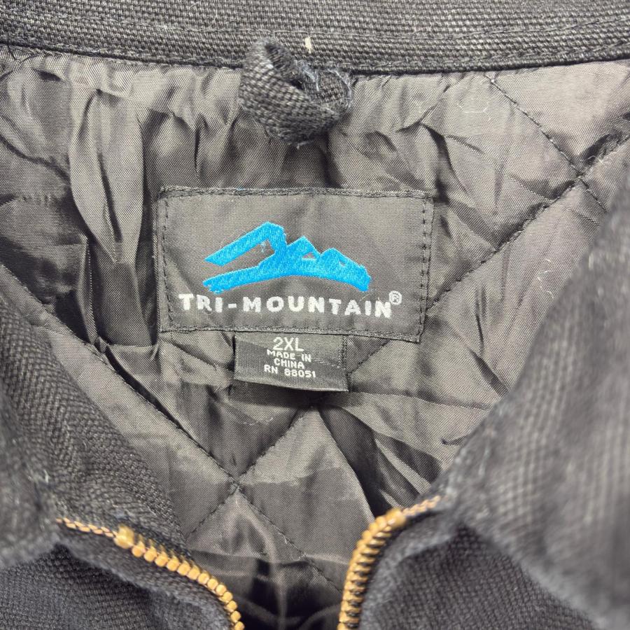 Tri.Mountain FRISCO 刺繍　企業ロゴ　ワーク　ジャケット 企業刺繍ロゴ》Tri-Mountainトライマウンテンダックジャケットワーク