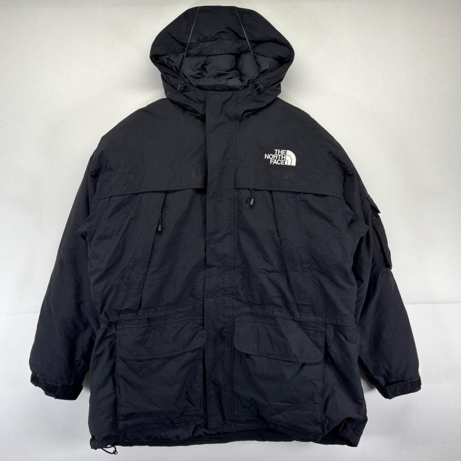 古着 ザ・ノースフェイス THE NORTH FACE マウンテンパーカー 大きいサイズ グースダウン マクマドパーカ アウトドア 2XL  ブラック メンズ THE NORTH FACE（ザ ノースフェイス） 古着 マウンテンパーカー 大きい