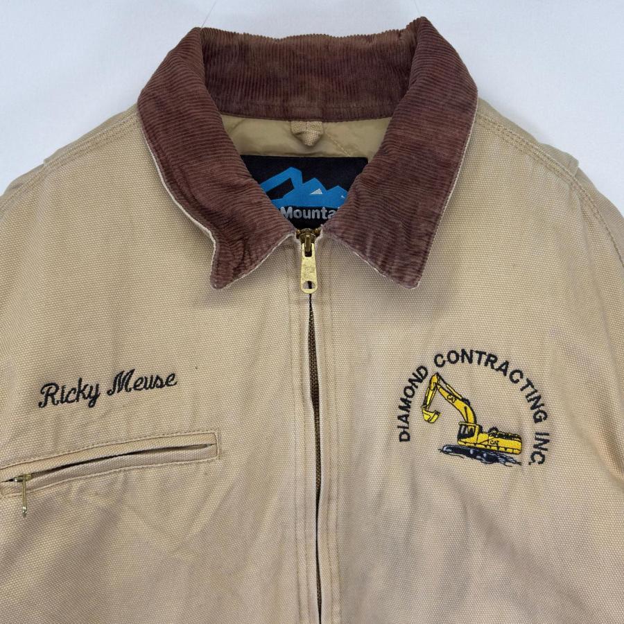古着 Tri −Mountain ワークジャケット ダック デトロイトタイプ 企業