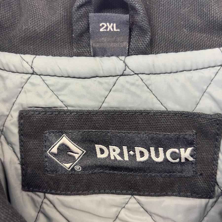 古着 DRI−DUCK ワークジャケット フルジップ ダック カバーオール