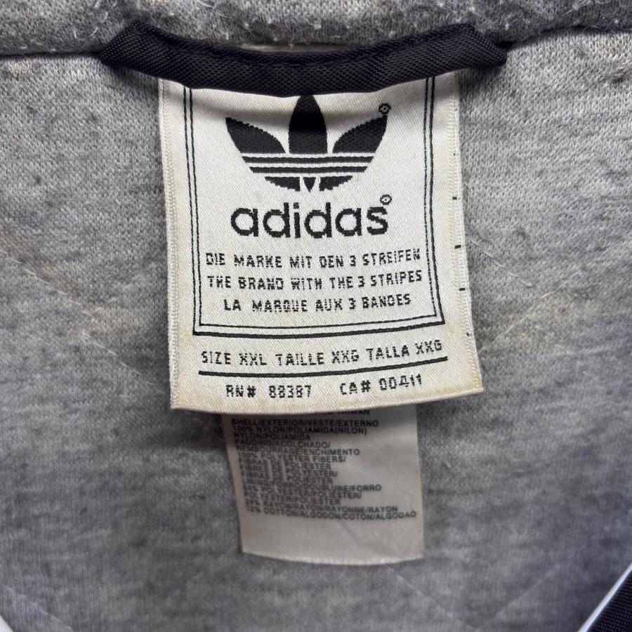 adidas（アディダス） 古着 ナイロンジャケット フルジップ 大きい