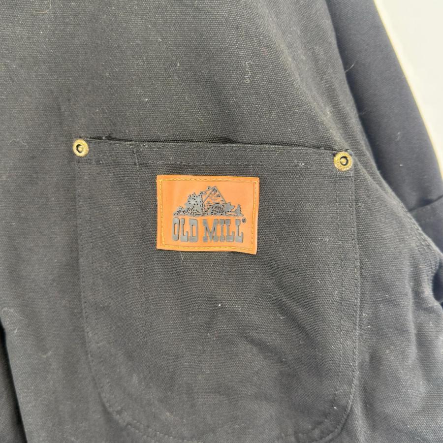 古着 オールドミル OLD MILL ダック ジャケット フルジップ 中綿
