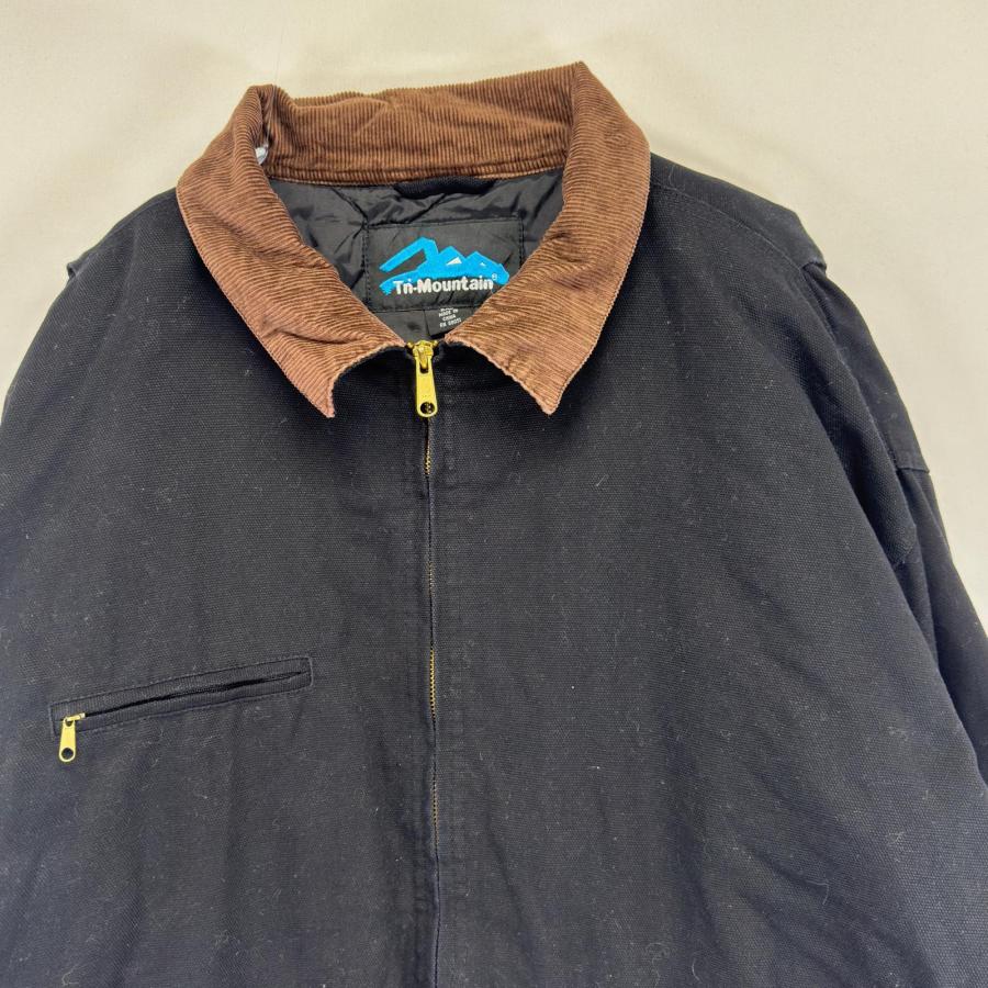 古着 Tn Mountain ジャケット ダック ワーク フルジップ 中綿