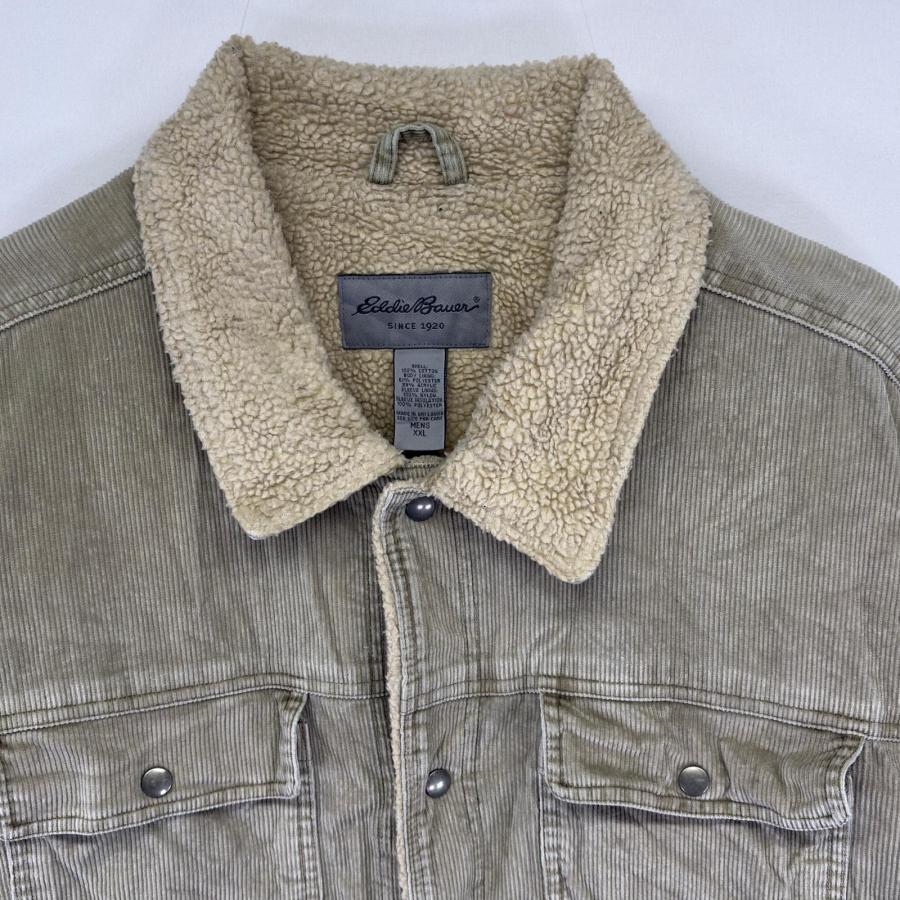 古着 エディー・バウアー Eddie Bauer コーデュロイ ジャケット ボタン 
