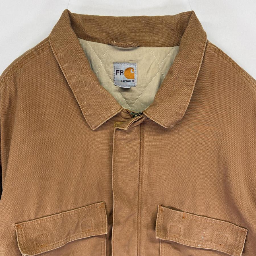 Carhartt（カーハート） 古着 ダック ジャケット 中綿 フルジップ ワン