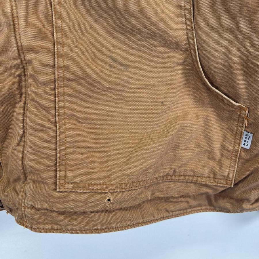 Carhartt（カーハート） 古着 ダック ジャケット 中綿 フルジップ ワン