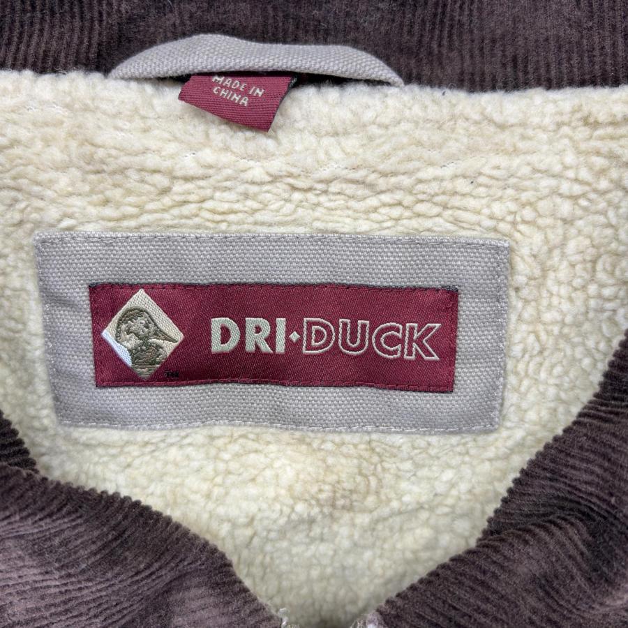 古着 DRI DUCK ダック ジャケット 中綿 裏ボアライナー デトロイト