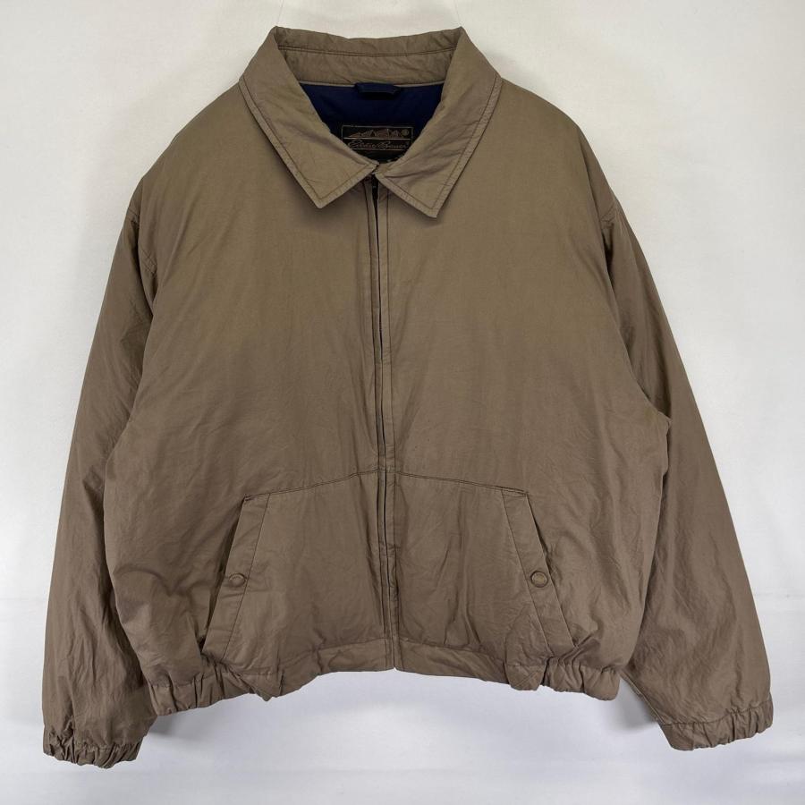 古着 80's/80年代 ヴィンテージ エディー・バウアー Eddie Bauer ジャケット グースダウン フルジップ L  ベージュ系 メンズ 古着 80's/80年代 ヴィンテージ エディー・バウアー Eddie Bauer