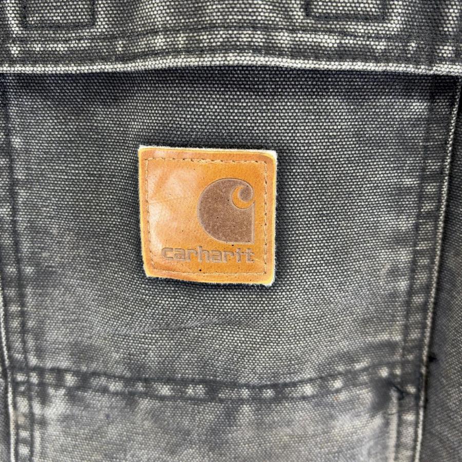 Carhartt（カーハート） 古着 ダック ジャケット 中綿 フルジップ ワン