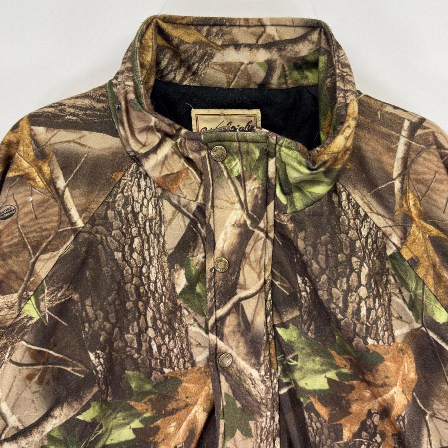 古着 90's/90年代 ウールリッチ WOOLRICH ジャケット ワーク リアルツリーカモフラ 2XL  ブラウン系 カモフラージュ（迷彩） メンズ WOOLRICH（ウールリッチ） 古着 90's/90年代 ジャケット ワーク リアル