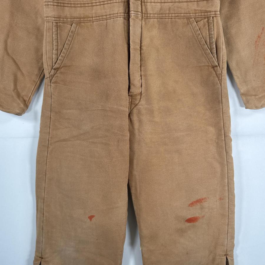古着 70's/70年代 ヴィンテージ キー Key USA製 長袖つなぎ ダック地