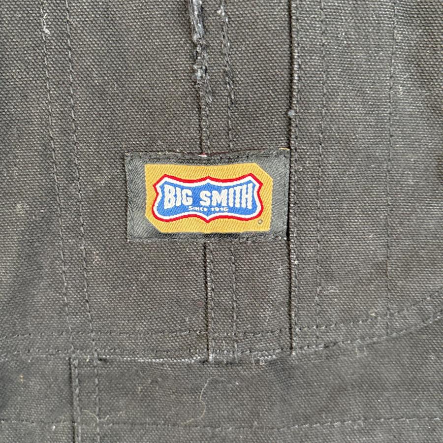 古着 ビッグスミス Big Smith オーバーオール ダック ワンポイントロゴ