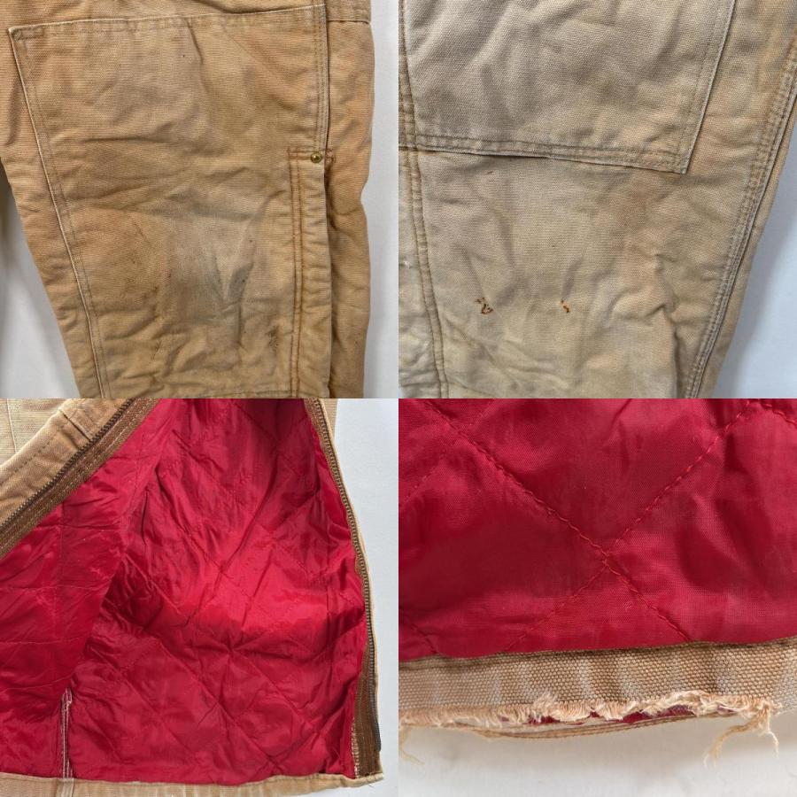 Carhartt（カーハート） 古着 オーバーオール ダック ワンポイントロゴ