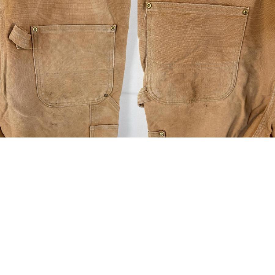Carhartt（カーハート） 古着 オーバーオール ダック ワンポイントロゴ