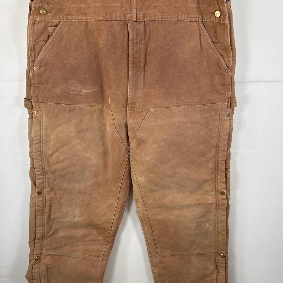 Carhartt（カーハート） 古着 オーバーオール ダック ワンポイントロゴ