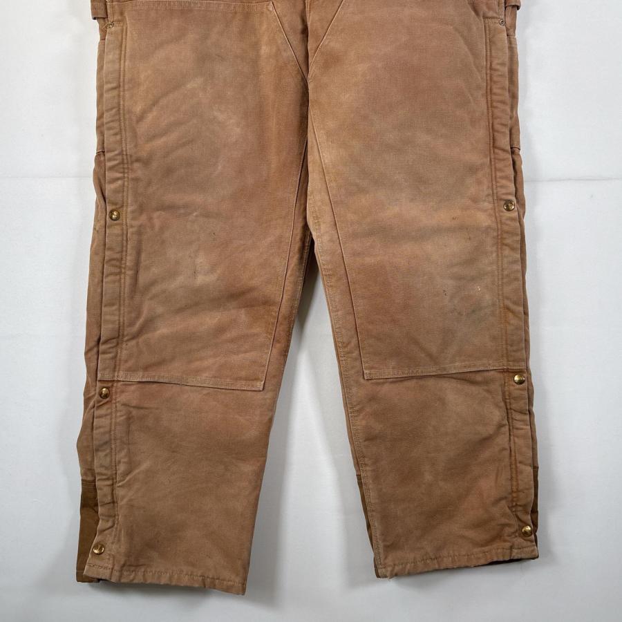 Carhartt（カーハート） 古着 オーバーオール ダック ワンポイントロゴ