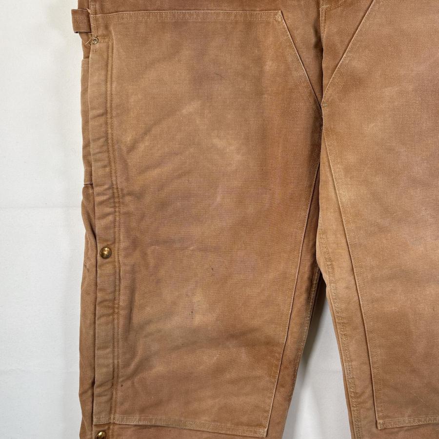Carhartt（カーハート） 古着 オーバーオール ダック ワンポイントロゴ