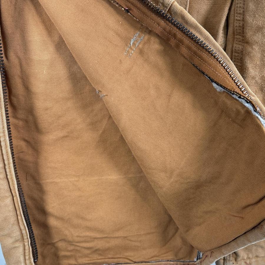 Carhartt（カーハート） 古着 オーバーオール ダック ワンポイントロゴ