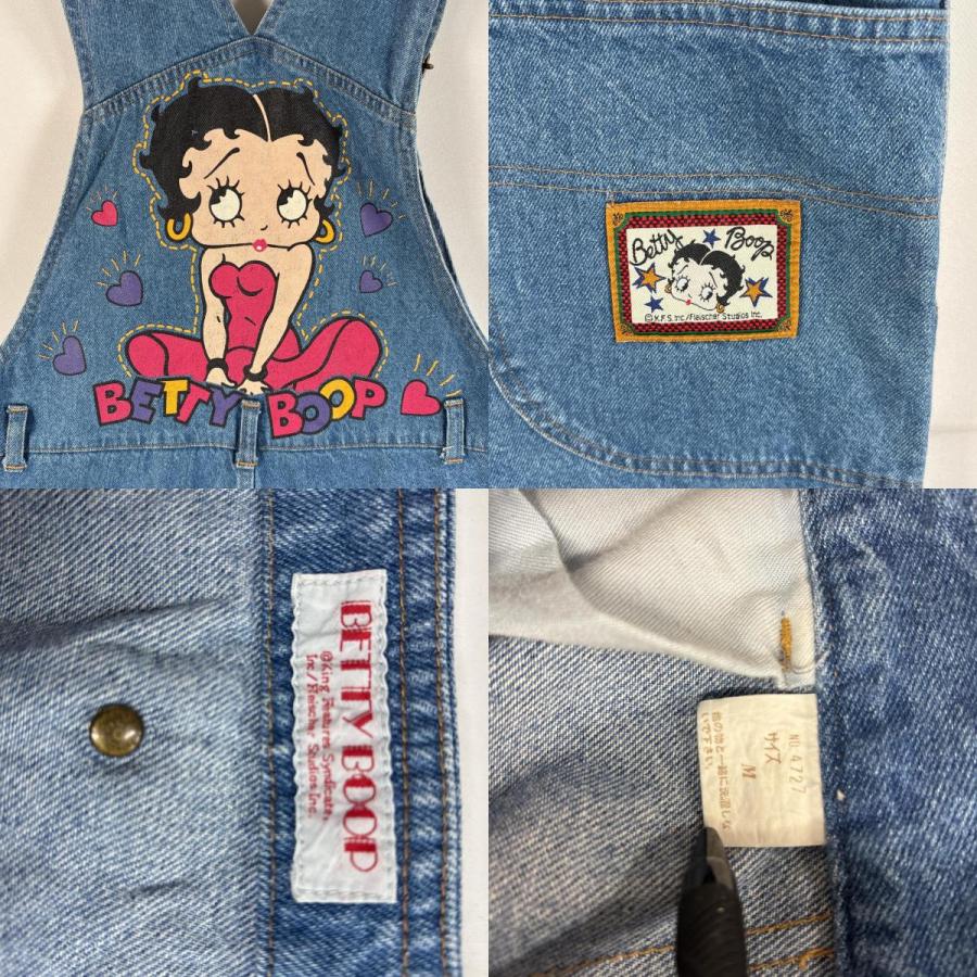 古着 90's/90年代 ベティブープ BETTY BOOP オーバーオール デニム