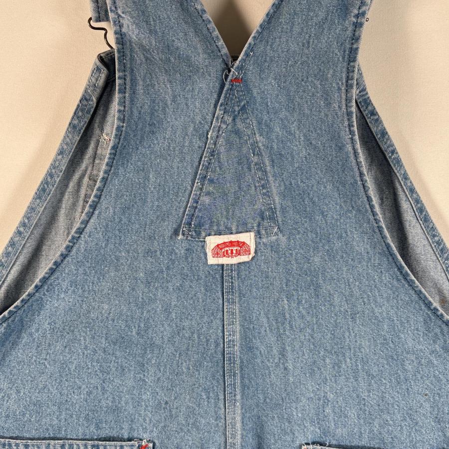古着 ラウンドハウス ROUND HOUSE USA製 オーバーオール デニム ワーク