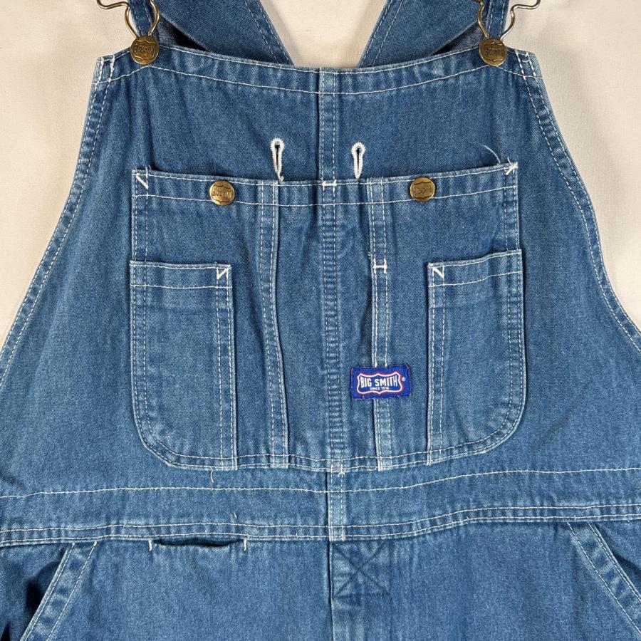 古着 ビッグスミス Big Smith オーバーオール デニム ワーク ワン