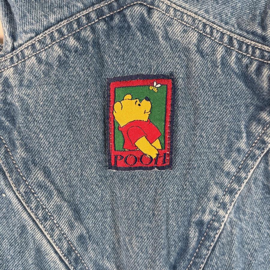 古着 プー Pooh オーバーオール デニム ディズニー くまのプーさん