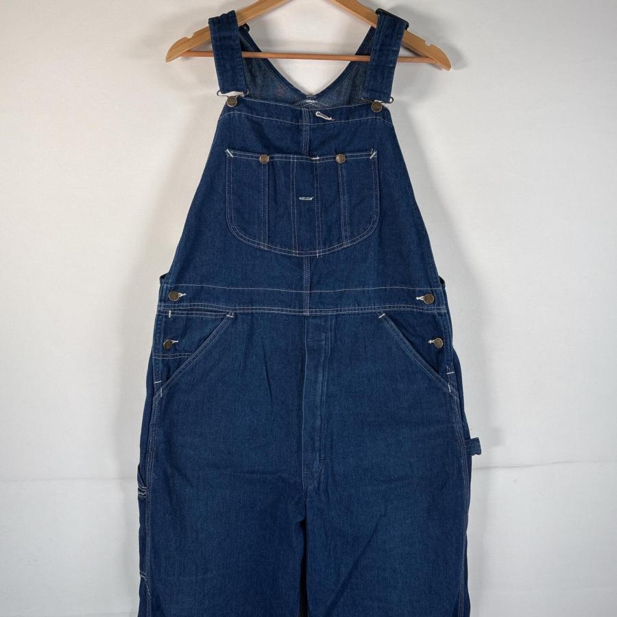 キャブクロージング/オーバーオール/ローバック/ビンテージ/デニム/32/未使用 古着 80's〜90's/80年代〜90年代 ヴィンテージ ローバックス ROEBUCKS