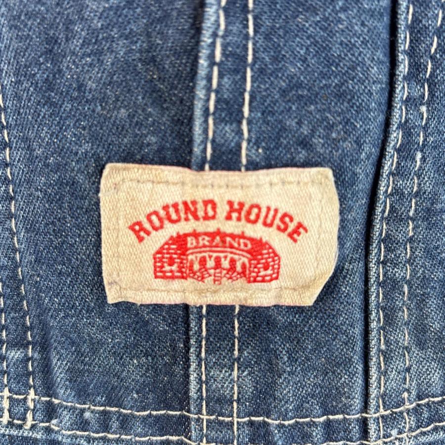 古着 90's/90年代 ラウンドハウス ROUND HOUSE USA製 オーバーオール
